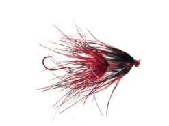 Stu's Barred Ostrich Intruder By Aqua Flies -Perfect Fishing Shop 12018barredostrichintruder redblk