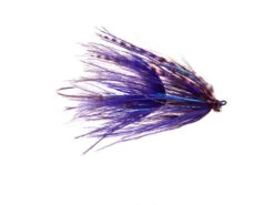 Stu's Barred Ostrich Intruder By Aqua Flies -Perfect Fishing Shop 12019barredostrichintruderblkpurp
