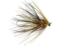 Stu's Ostrich Mini-Intruder By Aqua Flies -Perfect Fishing Shop 12038miniintruderoliveblk