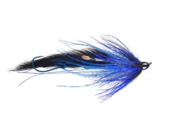 Dirty Hoh Chinook Size By Aqua Flies -Perfect Fishing Shop 12330dirtyhohchinookblkblu