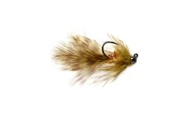 Jiggy Fry Streamer By Fulling Mill // #10 Tungsten Jig Barbless Hook