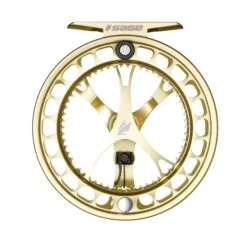 Sage Click Series Fly Reels -Perfect Fishing Shop CLICK Champagne Front