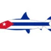 Cuba Bonefish Sticker -Perfect Fishing Shop CUBABONEFISH 01