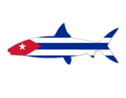 Cuba Bonefish Sticker