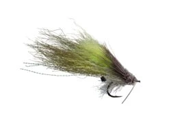 RIO's Truffle Shuffle // Tarpon And Snook Fly -Perfect Fishing Shop Flies Saltwater Flats RIO sTruffleShuffle Gray Chartreuse