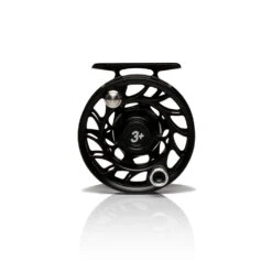 Hatch Iconic Fly Reel // 3 Plus -Perfect Fishing Shop Iconic3PlusReel BlackSilver LargeArbor Back
