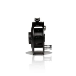 Hatch Iconic Fly Reel // 3 Plus -Perfect Fishing Shop Iconic3PlusReel BlackSilver LargeArbor Side