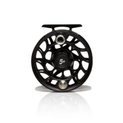 Hatch Iconic Fly Reel // 5 Plus -Perfect Fishing Shop Iconic5PlusReel BlackSilver LargeArbor Back
