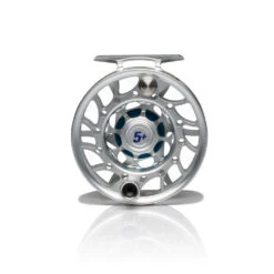 Hatch Iconic Fly Reel // 5 Plus -Perfect Fishing Shop Iconic5PlusReel ClearBlue MidArbor Back