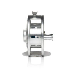 Hatch Iconic Fly Reel // 9 Plus -Perfect Fishing Shop Iconic9PlusReel clearBlue LargeArbor Side