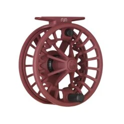 Redington RUN // Spare Spools -Perfect Fishing Shop RUN Burgundy Front Angled c6964627 ec2a 4d88 9988 1373ce2118c0