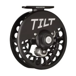 Redington TILT Euro Nymphing Reels 25 Redington TILT Euro Nymphing Reels -Perfect Fishing Shop Redington TILT Black Angled Back