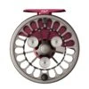 Redington TILT Euro Nymphing Reels -Perfect Fishing Shop Redington TILT Garnet Front