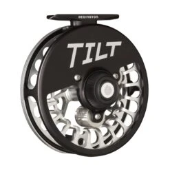 Redington TILT Euro Nymphing Reels 19 Redington TILT Euro Nymphing Reels -Perfect Fishing Shop Redington TILT Silver Angled Back