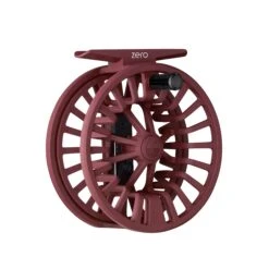 Redington ZERO Fly Reel -Perfect Fishing Shop Redington ZERO Burgundy Front Angled
