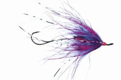 Hoh Bo Spey By Solitude // #1 Spey Fly For Steelhead -Perfect Fishing Shop ST0705PK BLWHITE