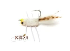Casa Blanca Raghead Crab By Rainy's // Red's Exclusive W/ Custom Yellow Eyes -Perfect Fishing Shop casa blanca yellow eyes side