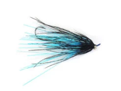 Stu's Ostrich Mini-Intruder By Aqua Flies -Perfect Fishing Shop miniintruder12030blublk