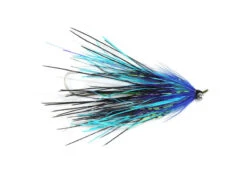 Stu's Ostrich Mini-Intruder By Aqua Flies -Perfect Fishing Shop miniintruder12031blupur
