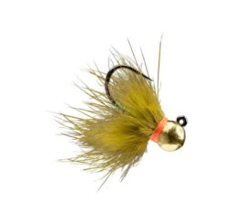RIO's Baby's Got Bead // Euro Nymph Anchor Fly -Perfect Fishing Shop olivegold