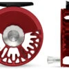 Abel Vaya Fly Reel // Satin Red Reel