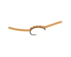 RIO's Squirmy Wormy Size # 10 -Perfect Fishing Shop squirmywormytan