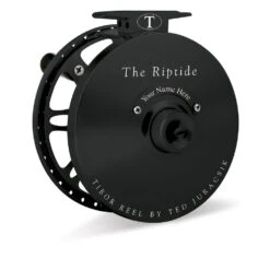 Tibor Riptide Reel 9/10/11 - Saltwater Reel -Perfect Fishing Shop tibor riptide fly reel.MAIN .Black Frost.00