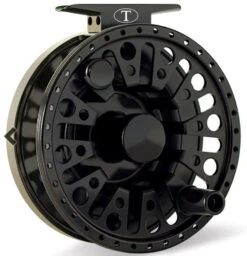 Tibor Riptide Reel 9/10/11 - Saltwater Reel -Perfect Fishing Shop tibor riptide fly reel.MAIN .Jet Black.01