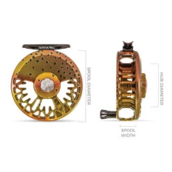 Abel Vaya Fly Reel // Native Brown Reel -Perfect Fishing Shop vaya 3 f55e1b22 88ef 4ad9 9d35 290d68d5034b
