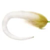 Mangum's Dragon Tail White 1/0 - By Fulling Mill -Perfect Fishing Shop white