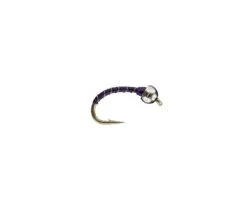 RIO's Tungsten Zebra Midge -Perfect Fishing Shop zebrapurple